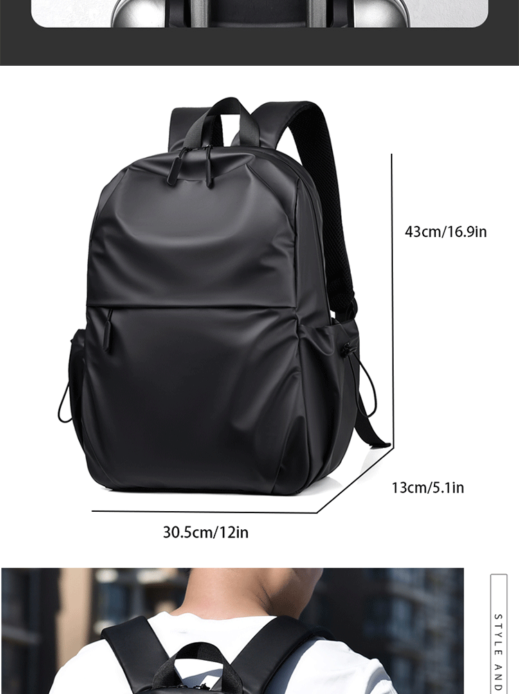 Large Capacity Waterproof Commuter Backpack for Travel & Sports