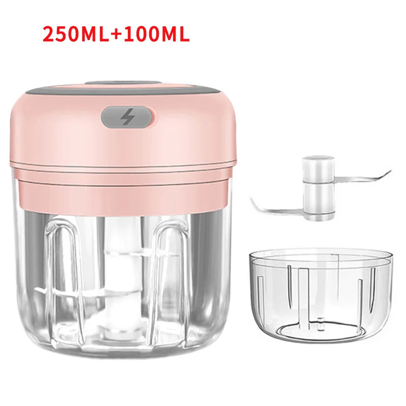 Mini Electric Meat Grinder & Garlic Crusher | Kitchen Essential