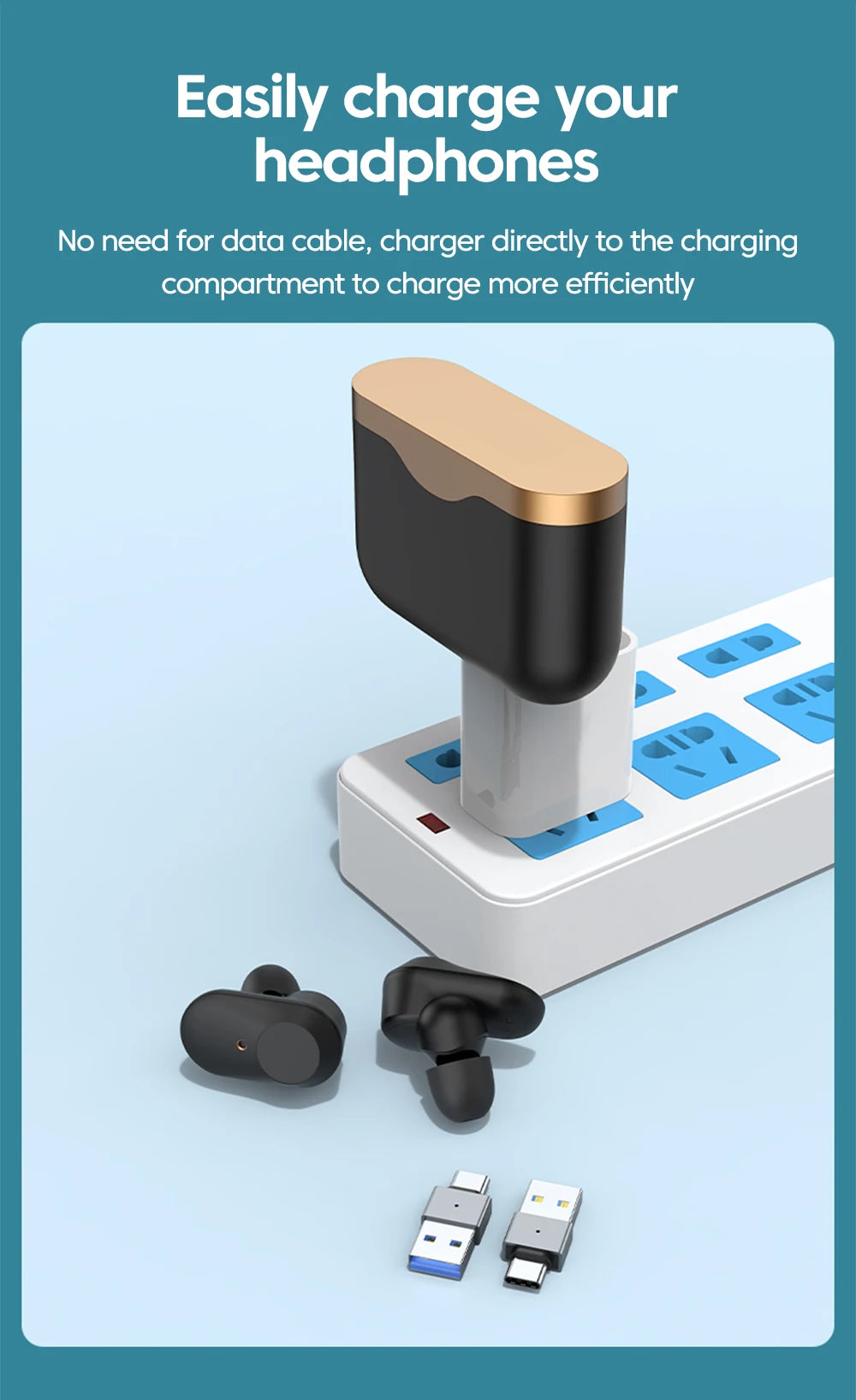 USB 3.0 Male to Type-C Adapter | Fast Charging & Data Transfer