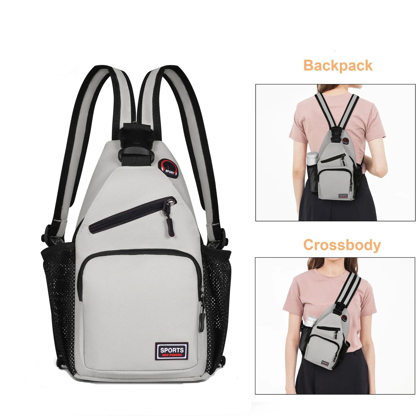 Adjustable Women Chest Bag | Versatile Sports Travel Messenger