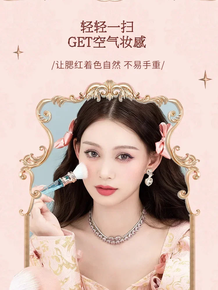 Flower Knows Strawberry Rococo Blush Brush | Soft Goat Hair Fluffy Makeup Brush 2026
