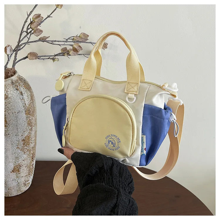 Elegante Bolso de Hombro Color Block | Bandolera Versátil para Mujer