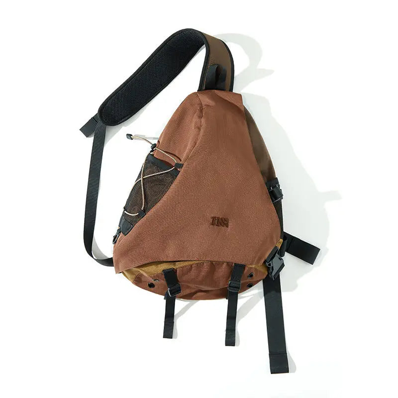 Trendy Portable Nylon Crossbody Bag for Travel & Sports