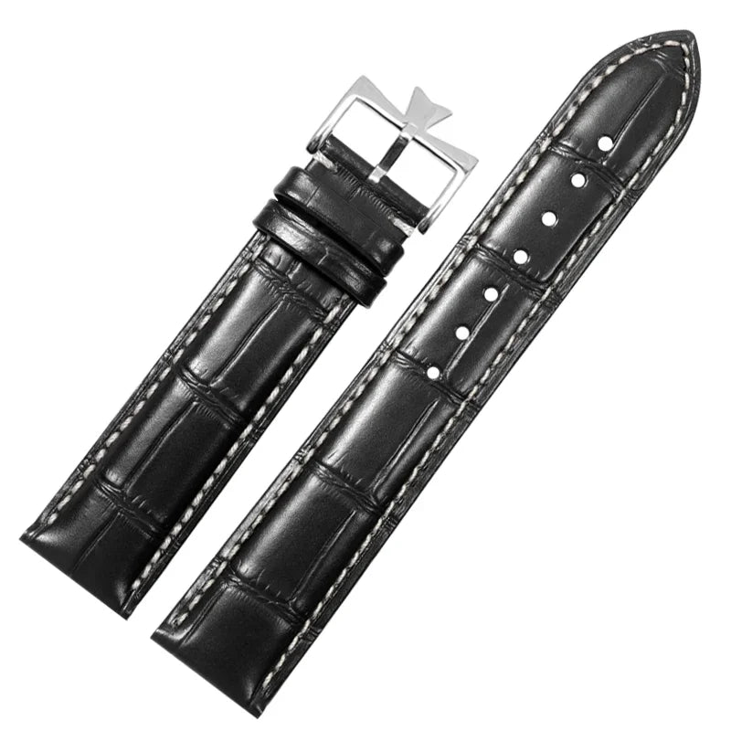 Premium Leather Watch Band Replacement Straps for Classic Watches