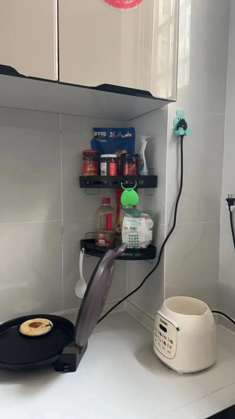 No Drill Shower Shelf | Strong Adhesive Bathroom Organizer