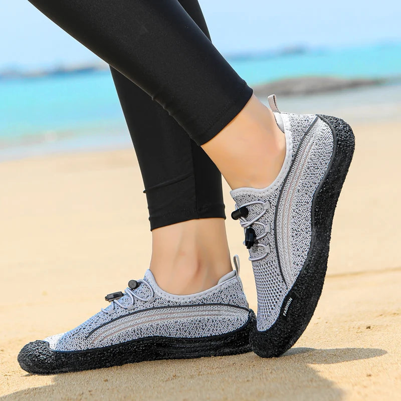 Quick Dry Aquatic Sneakers for Water Sports | Breathable Wading Shoes