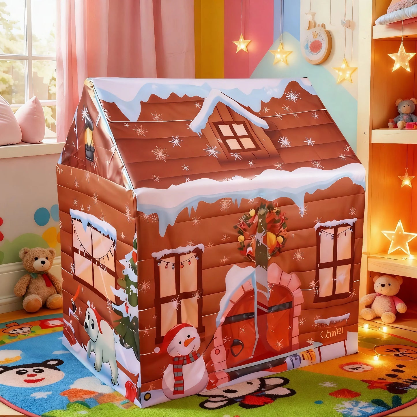Children's Fun Toy Castle Tent | Portable Playhouse for Kids