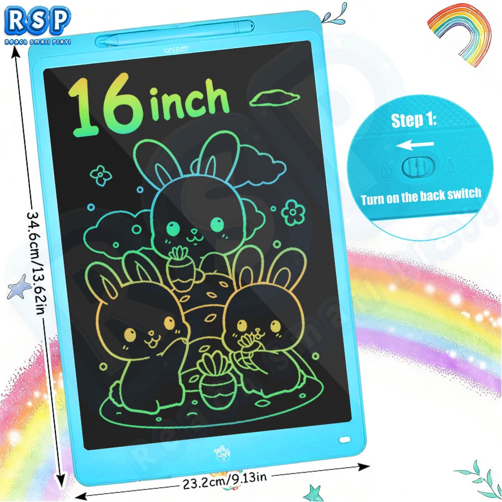 Educational LCD Writing Board Tablet | Creative Doodle Board for Kids