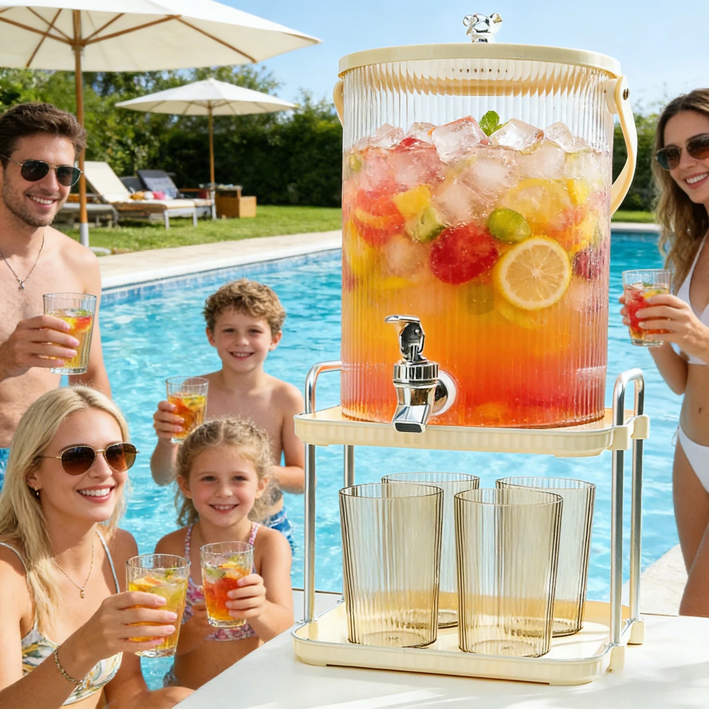 Cold Water Kettle with Faucet | Ultimate Beverage Dispenser