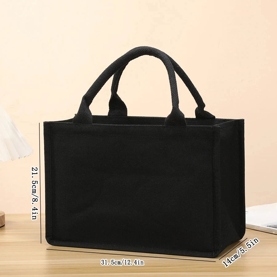 Thick and Sturdy Waterproof Canvas Tote Bag | Versatile Gift Bag