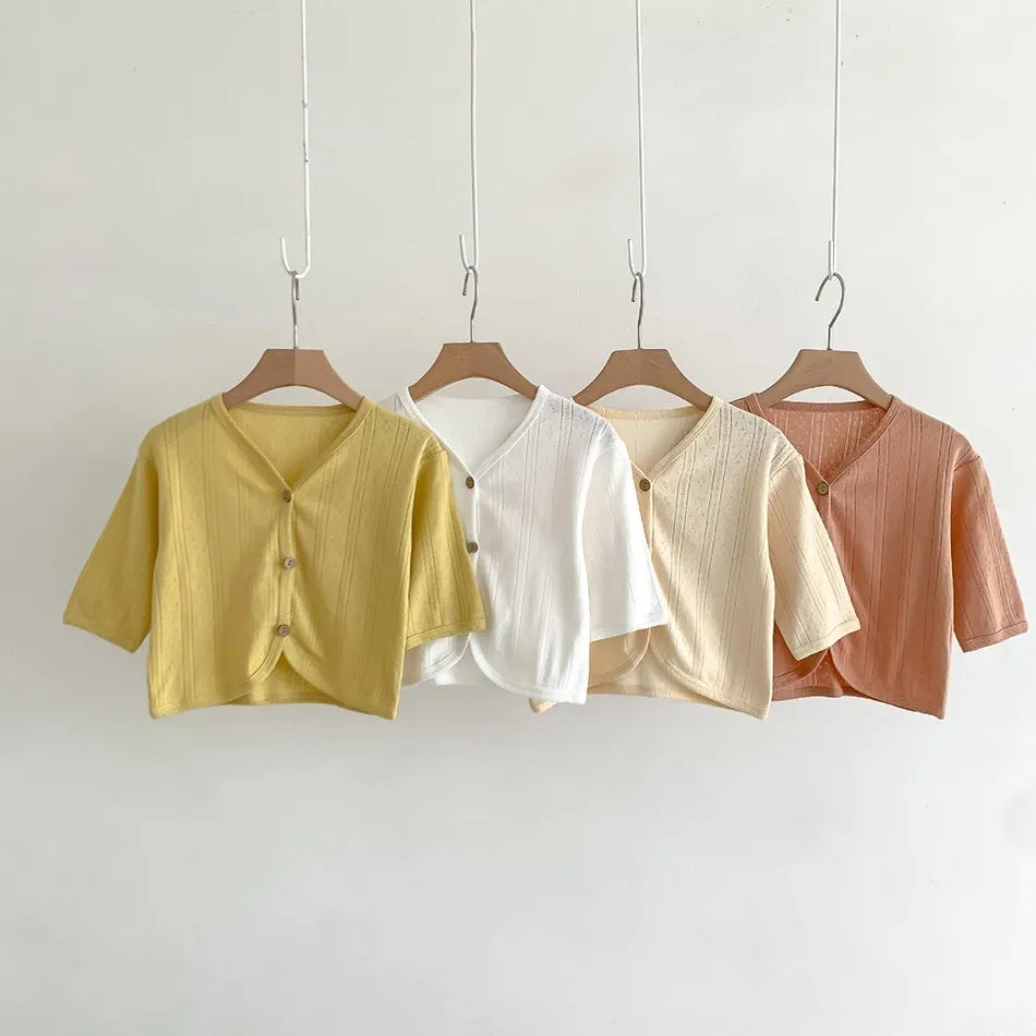 Lightweight Kids Summer Jacket | Stylish Toddler Cardigan Top