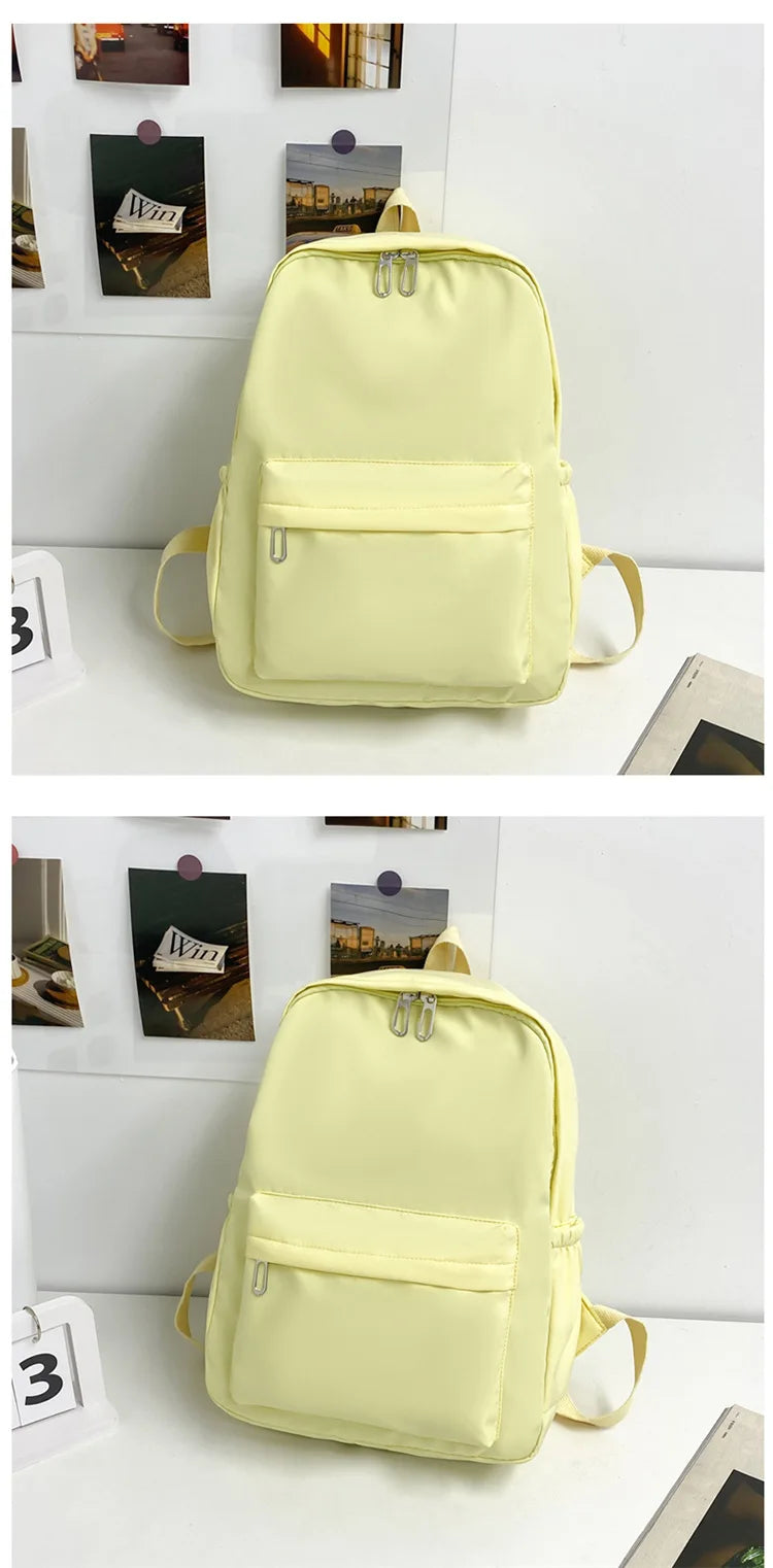 Stylish Large Capacity Backpack for Teen Girls | Minimalist School Bag