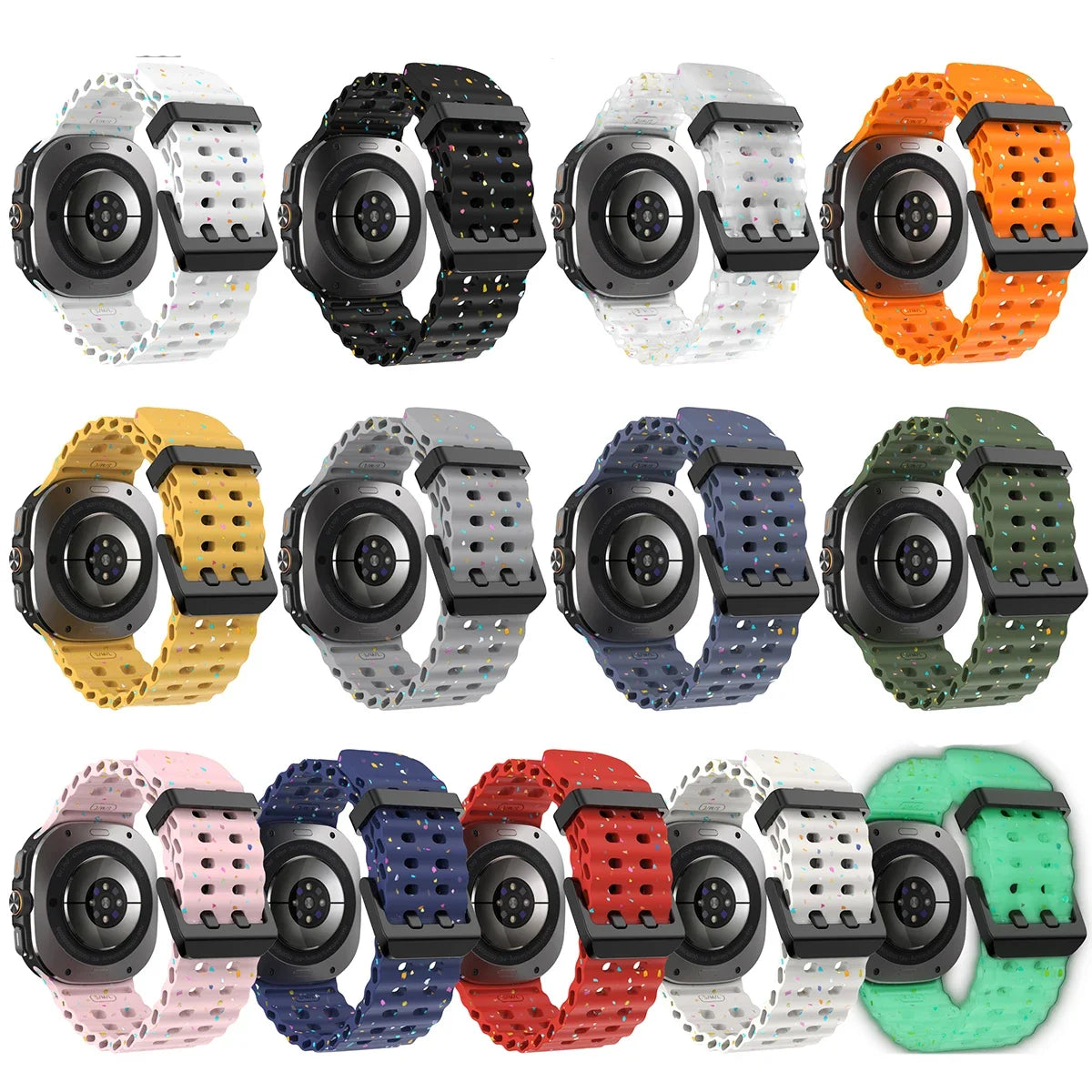 Luminous Ocean Strap for Smartwatch | Sport Silicone Band
