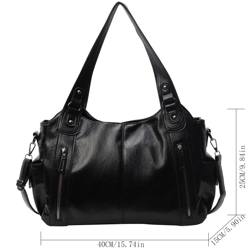 Stylish Large Capacity Shoulder Handbag | Versatile Tote Bag for Women