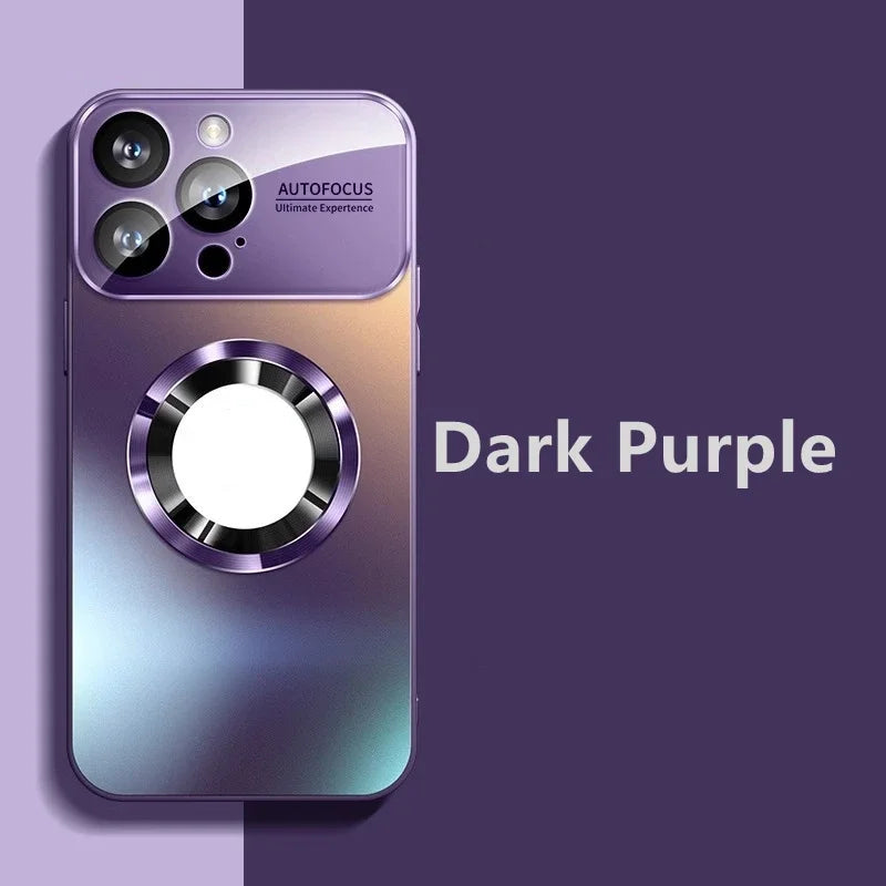 Titanium Metallic Matte Case for iPhone | Premium Camera Protection
