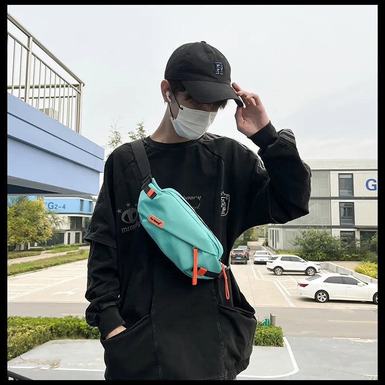 Versatile Chest Bag for Casual Wear | Large Capacity Crossbody Bag