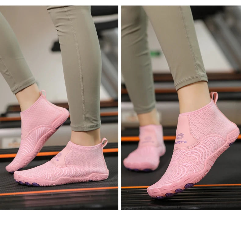 High Top Water Shoes | Versatile Diving, Swimming & Yoga Footwear