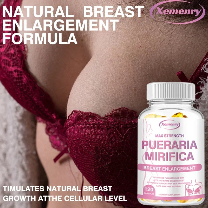 Pueraria Mirifica Breast Supplement | Enhance Size and Firmness