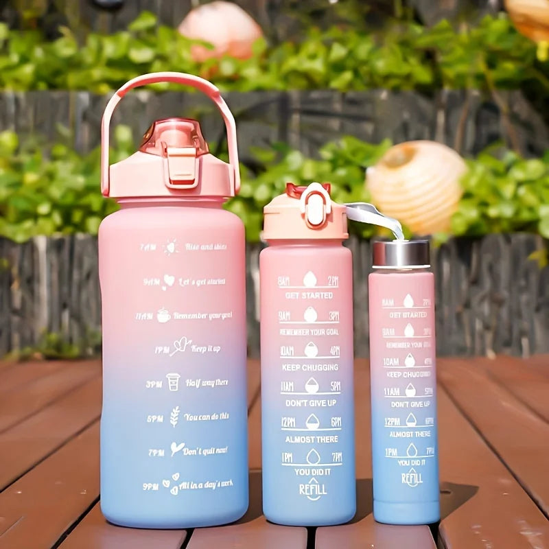 2 Liter Large Sports Water Bottle | Leak Proof & Portable