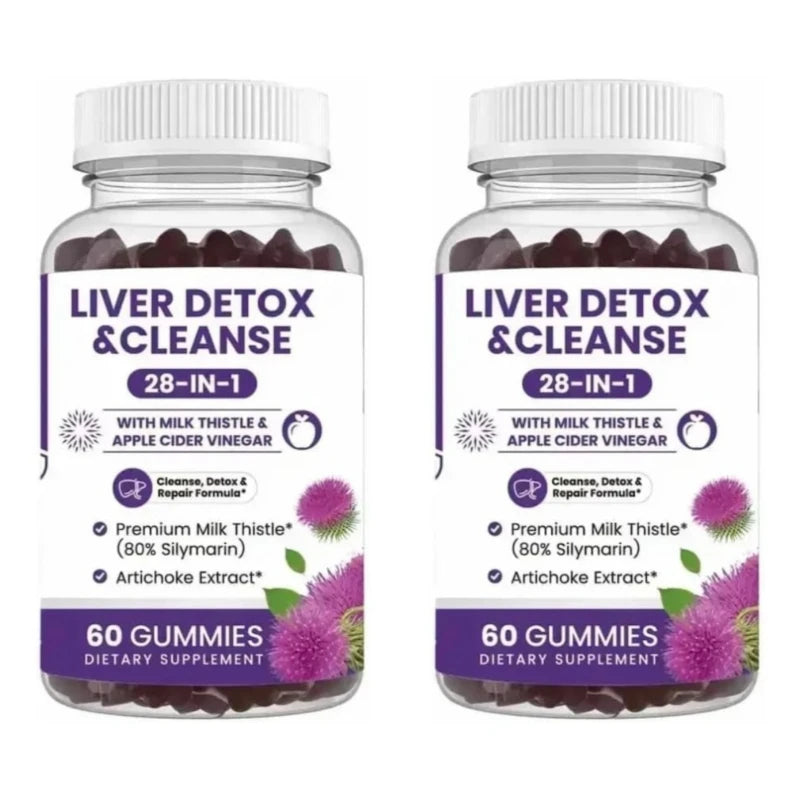 Liver Detox 28-in-1 Gummies | Chewable Dietary Support