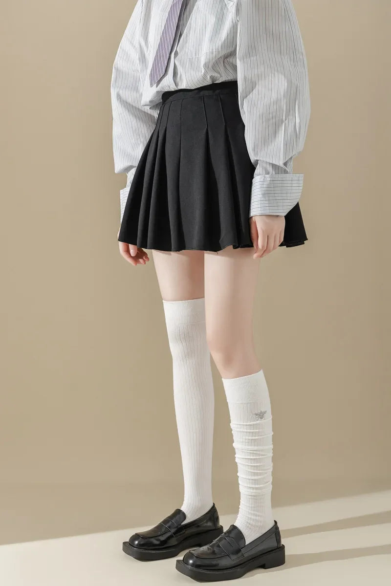 Stylish Women's Cotton Thigh High Stockings | Trendy and Comfortable