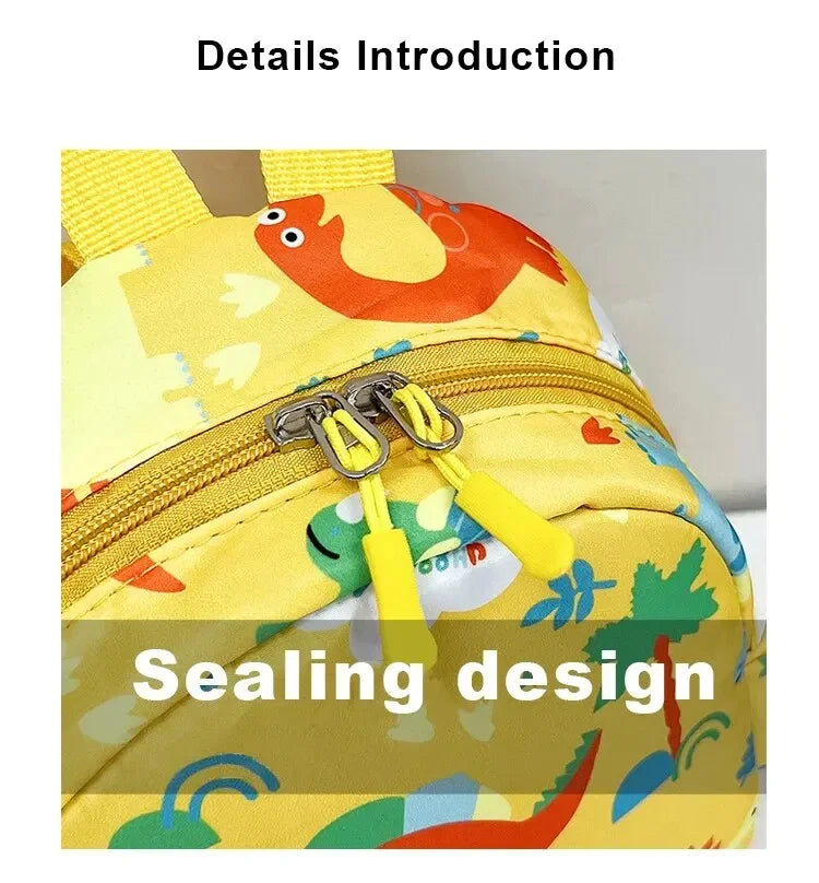 Cute Cartoon Dinosaur Baby Backpacks for Kids | Adjustable & Fun