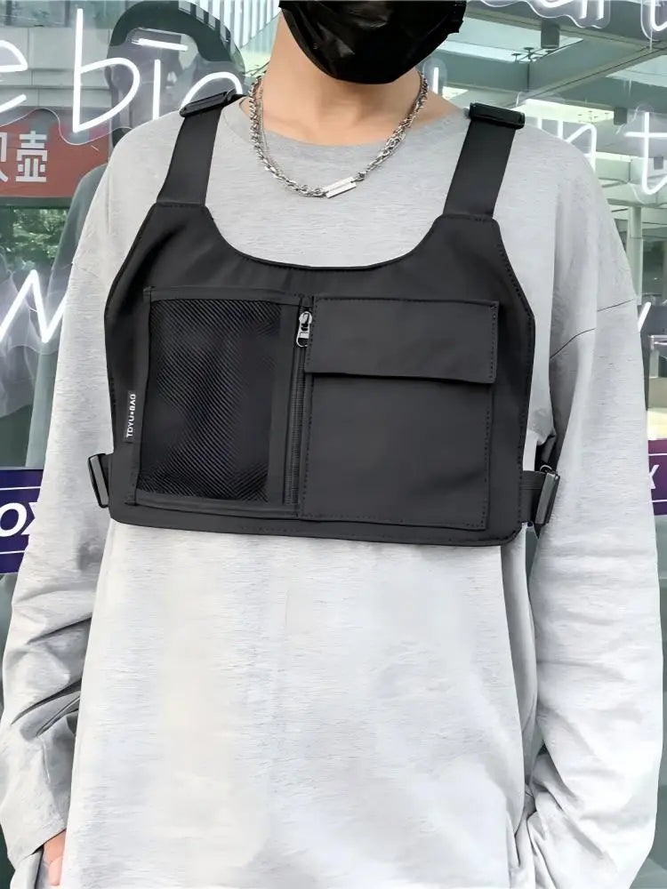 Unisex Hip-hop Streetwear Chest Rig Bag | Versatile Tactical Backpack