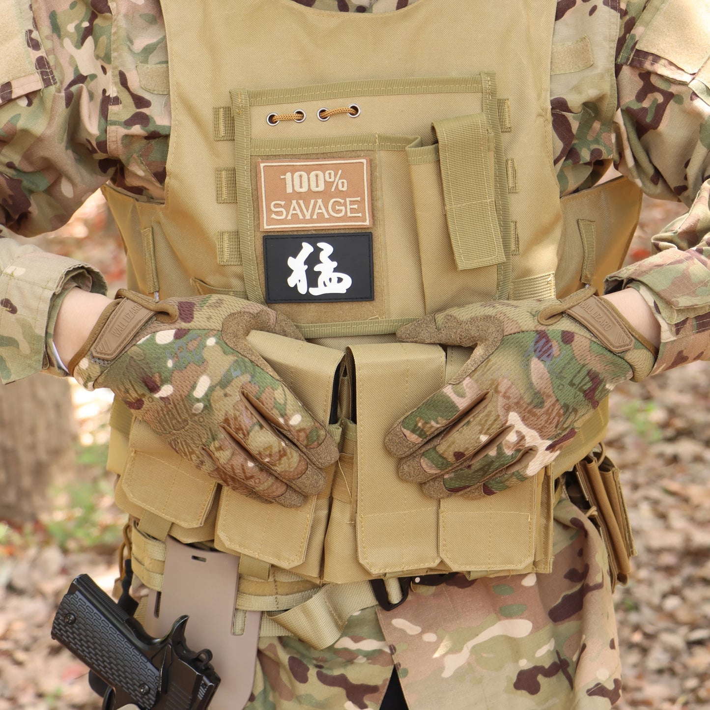 Breathable Outdoor Tactical Gloves | Full-Finger Touchscreen Gloves