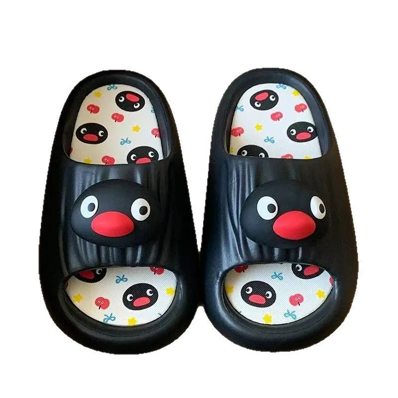 Cute Penguin Animal Slippers | Comfortable All-Season Footwear