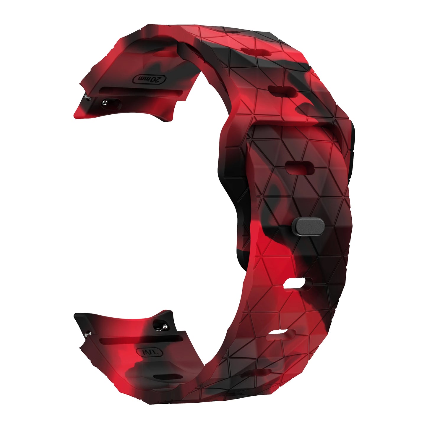 Stylish Silicone Sport Band for 20mm Watches | Comfortable Fit
