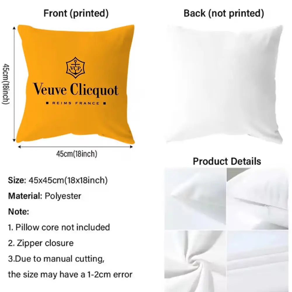 Luxury Reversible Cushion Cover | Soft & Durable for Home & Car