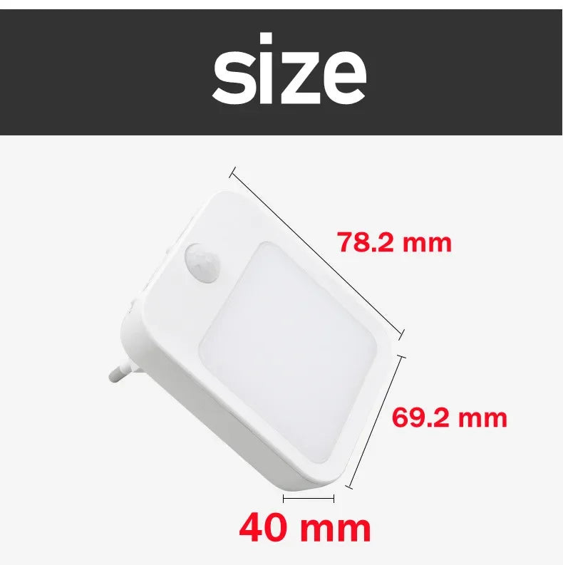 Dimmable Motion Sensor LED Night Lights | Ideal Bedside & Corridor Lighting