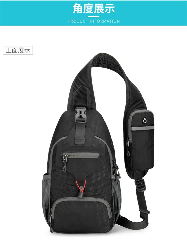 Anti-Theft Waterproof Crossbody Shoulder Backpack | Ultimate Sport Bag