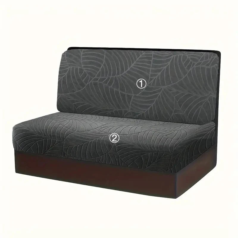 Stretch RV Dinette Cushion Covers | Elastic Slipcover Set