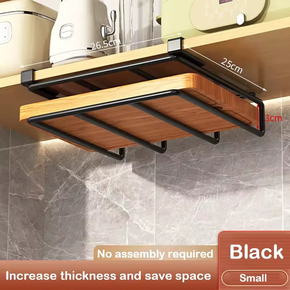 Kitchen Hanging Organizer Rack | Space-Saving Storage Solution