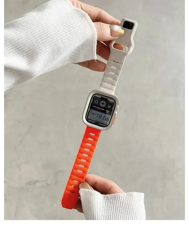 Silicone Case and Strap for Smart Watches | Comfortable & Durable