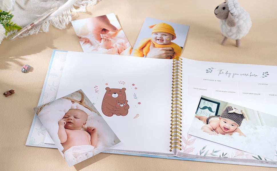 Personalized Baby Memory Book | Cherish Your Newborn's Journey