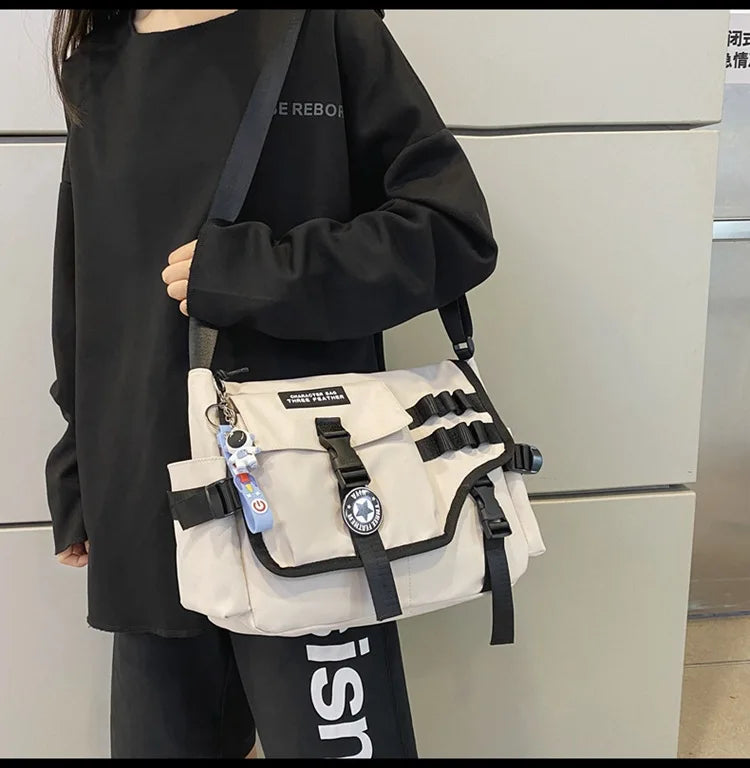 Versatile Canvas Crossbody Bags for Men & Women | Fashionable & Spacious