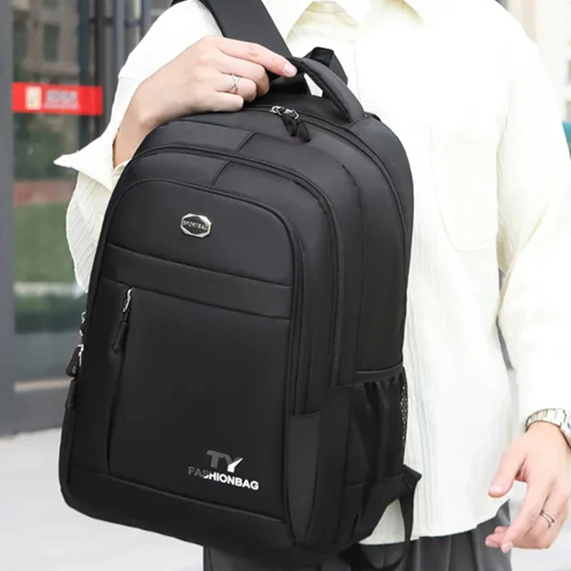 Unisex Casual Nylon Business Backpack | Perfect for Travel & School
