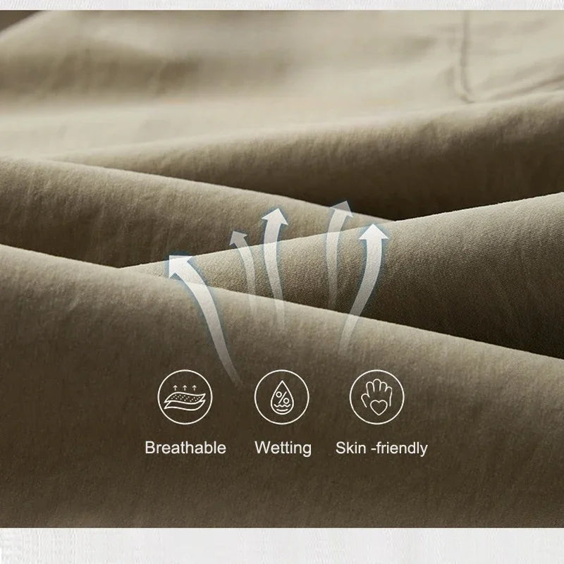 Men's Summer Cargo Pants | Lightweight, Casual & Versatile Fit