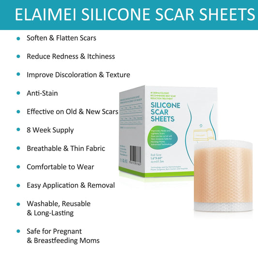 Silicone Scar Removal Strips | Effective Acne & Keloid Treatment