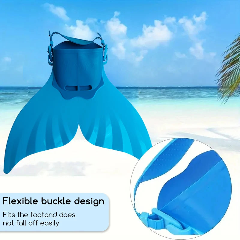 Children's Mermaid Swim Fins | Fun & Safe Pool Diving Gear