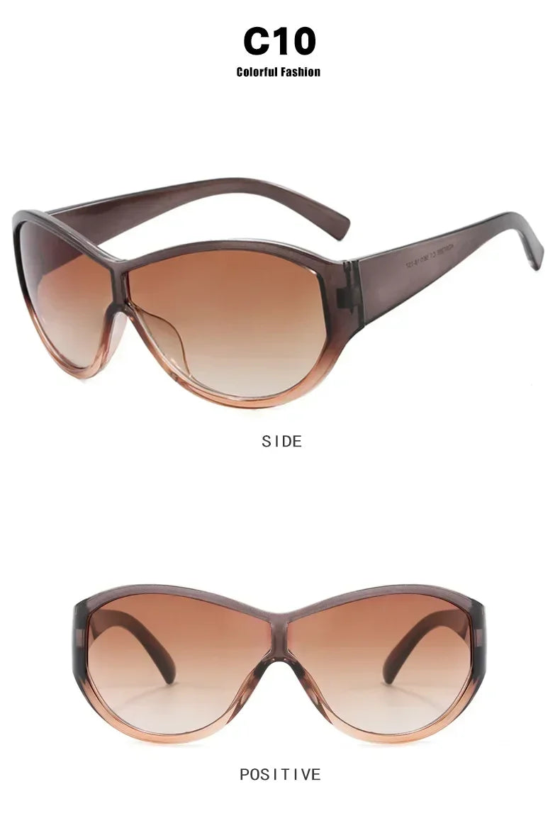 Stylish Retro Y2K Sunglasses | Windproof Fashion Eyewear