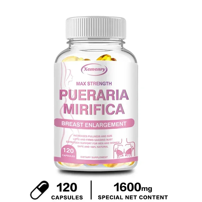 Pueraria Mirifica Breast Supplement | Enhance Size and Firmness