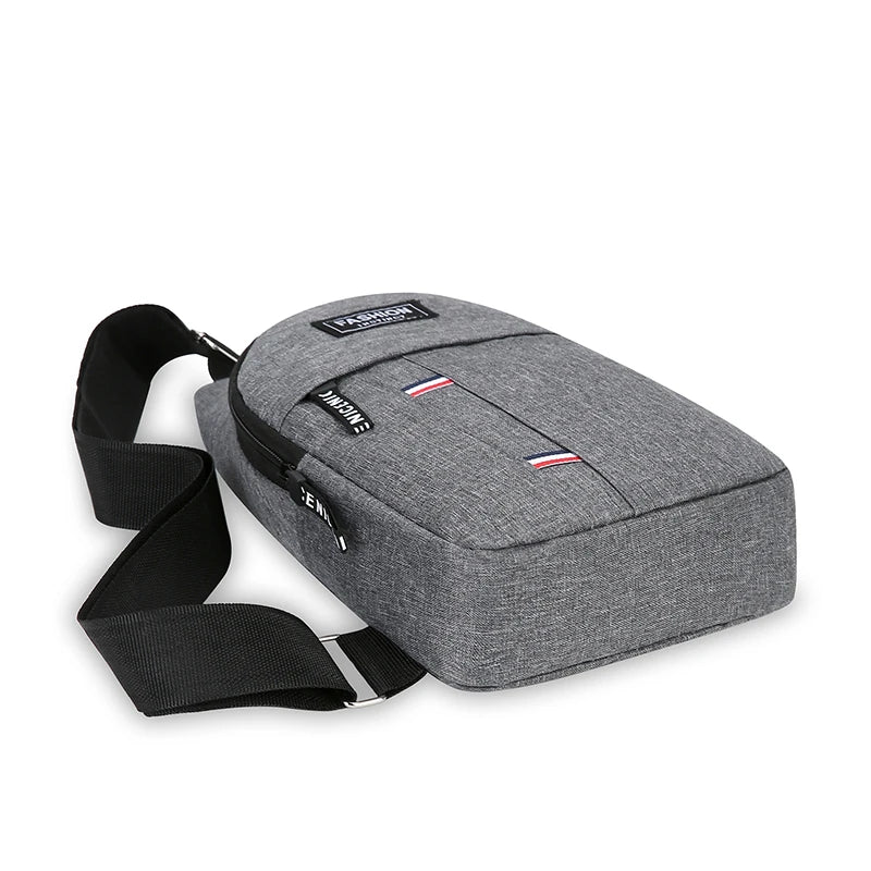Men's One Shoulder Crossbody Bag | Large Capacity Leisure Bag