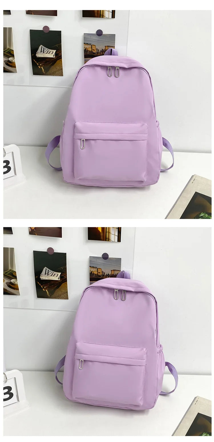 Stylish Large Capacity Backpack for Teen Girls | Minimalist School Bag