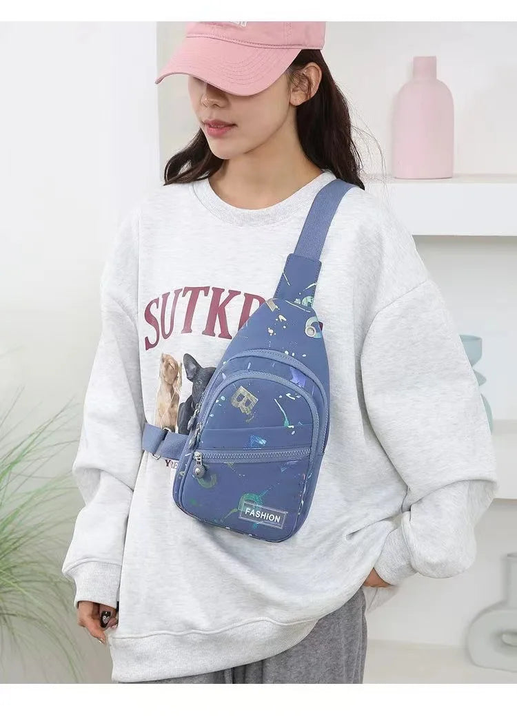 Women's Trendy Cross Body Chest Bag | Fashionable Travel Backpack