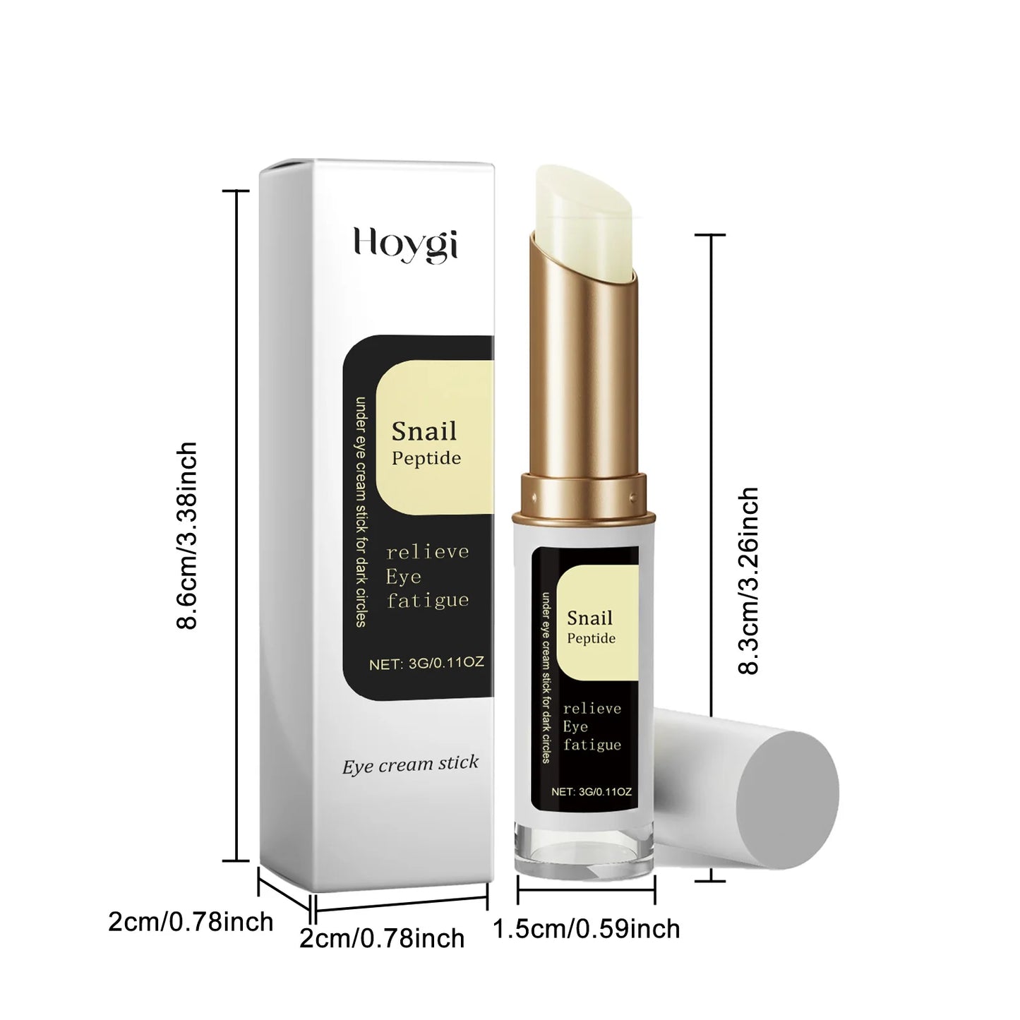 Snail Eye Cream Stick | Anti-Aging Moisturizer for Dark Circles