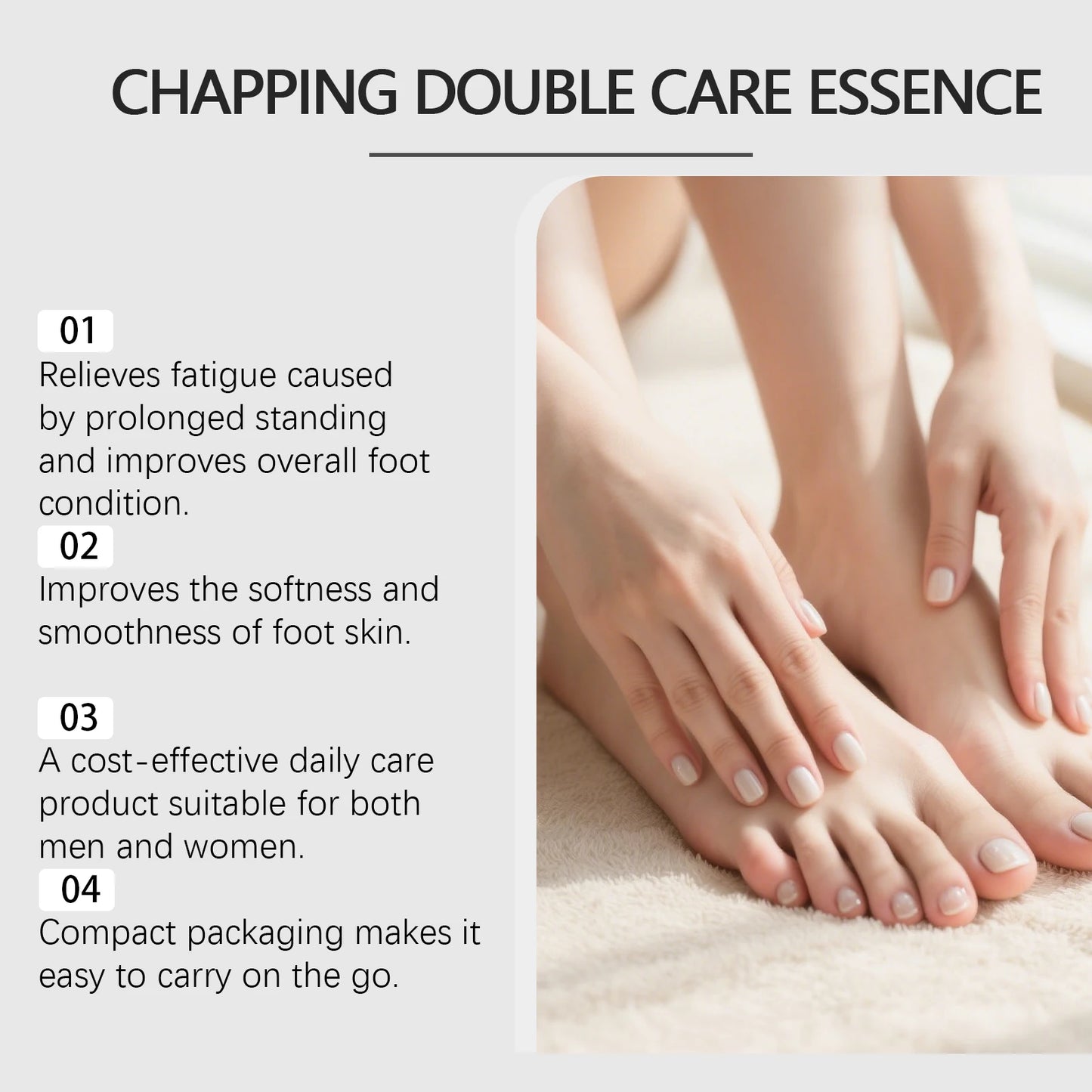 Urea Foot Care Roller Ball | Deep Hydration & Softening Treatment
