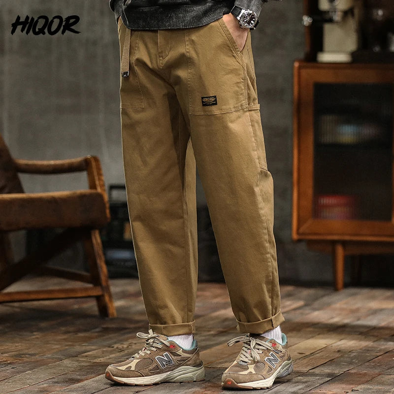 Men's Casual Cargo Pants | Comfortable Loose Fit Joggers